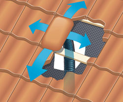 Roof Ventilation Tiles